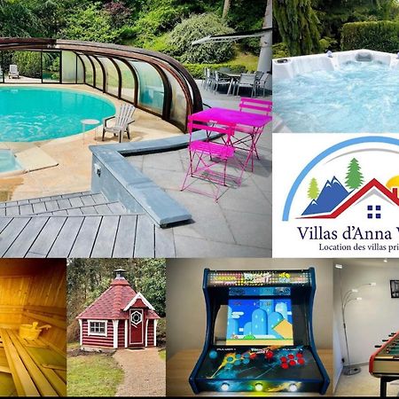 Villa 250M2 Avec Piscine Chauffee & Spa & Kota-Grill & Sauna Saint-Die-des-Vosges Eksteriør bilde